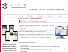 Tablet Screenshot of fiedleredv.de
